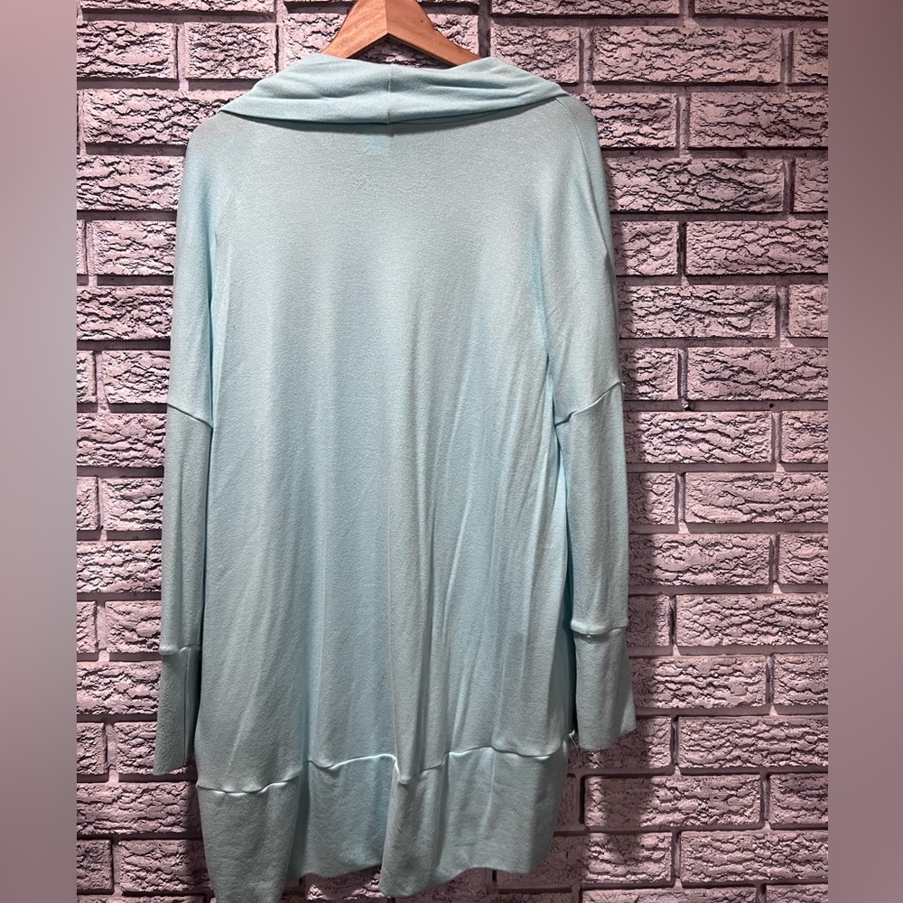 MADE IN CANADA Light teal Women's Cardigan - Picture 2 of 5